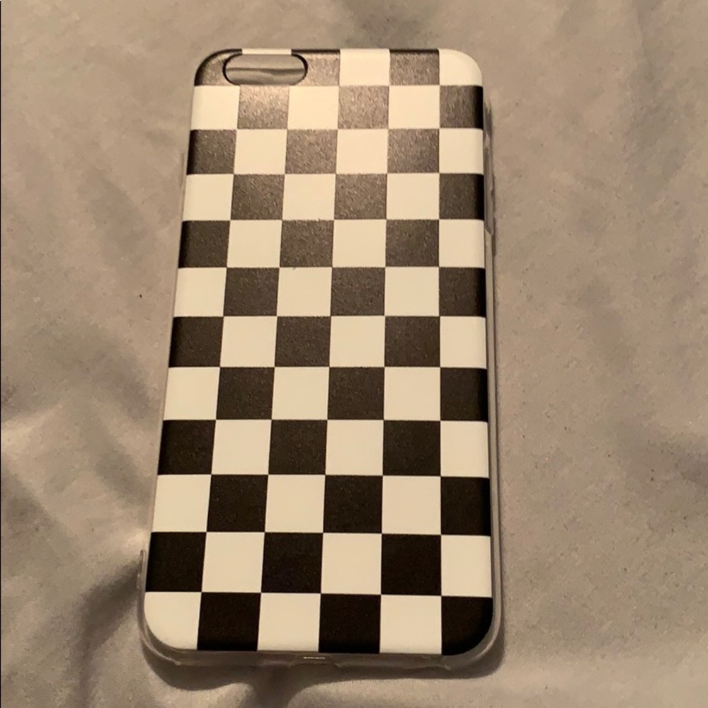 Checkered pattern iPhones 6S plus phone case